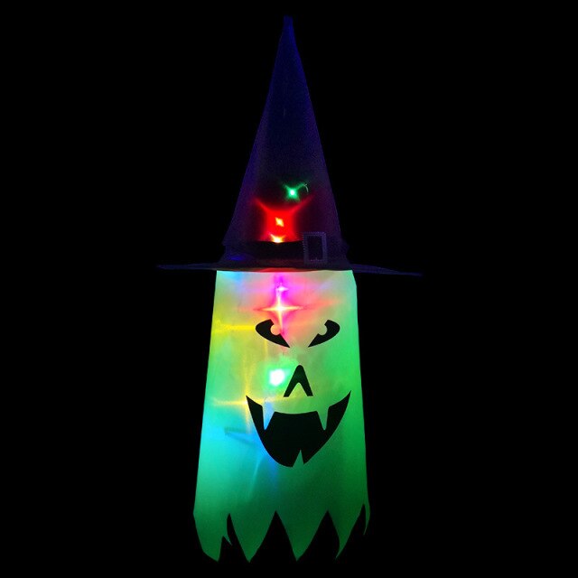 Halloween Decoration Witch Hats Led Light