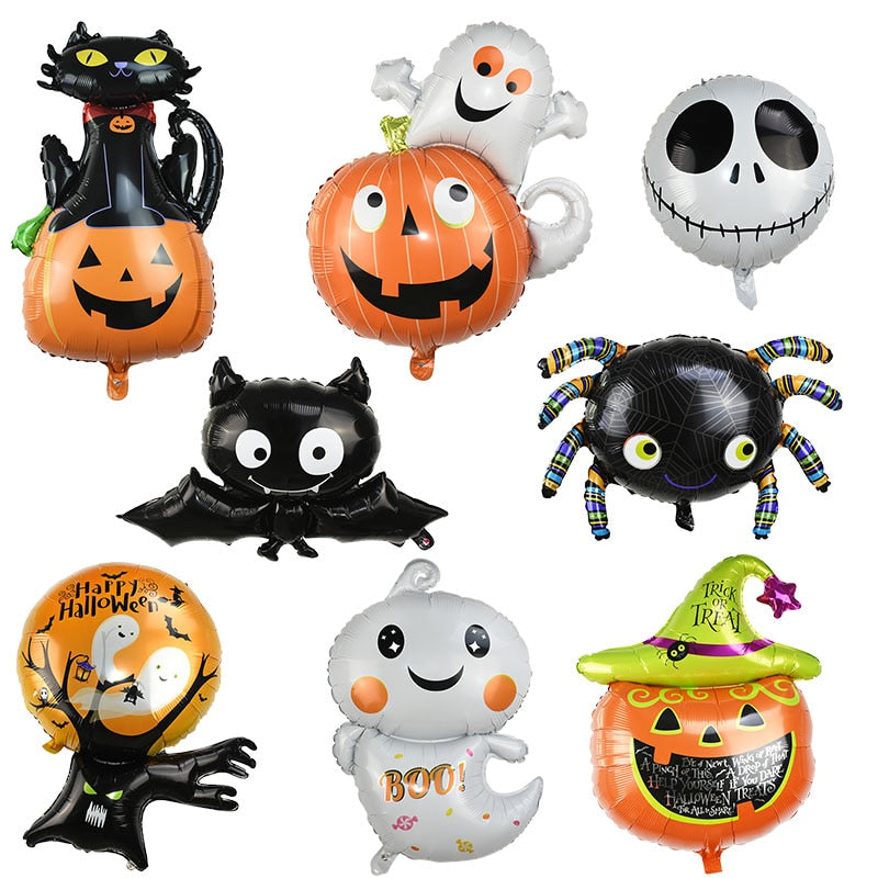 Halloween Pumpkin Ghost Balloons Decoration