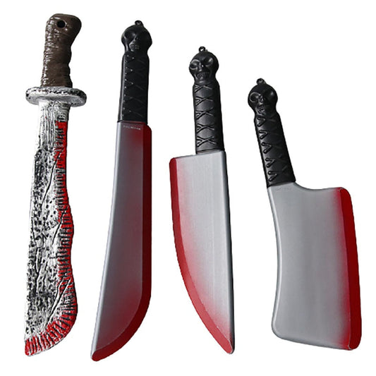 Halloween Handhold Fake Saw Knife Horror