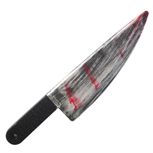Halloween Handhold Fake Saw Knife Horror