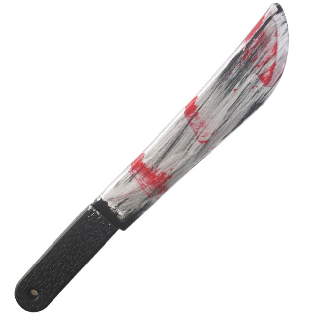 Halloween Handhold Fake Saw Knife Horror