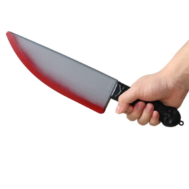 Halloween Handhold Fake Saw Knife Horror