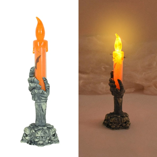 Skeleton Hand LED Candle Light For Halloween