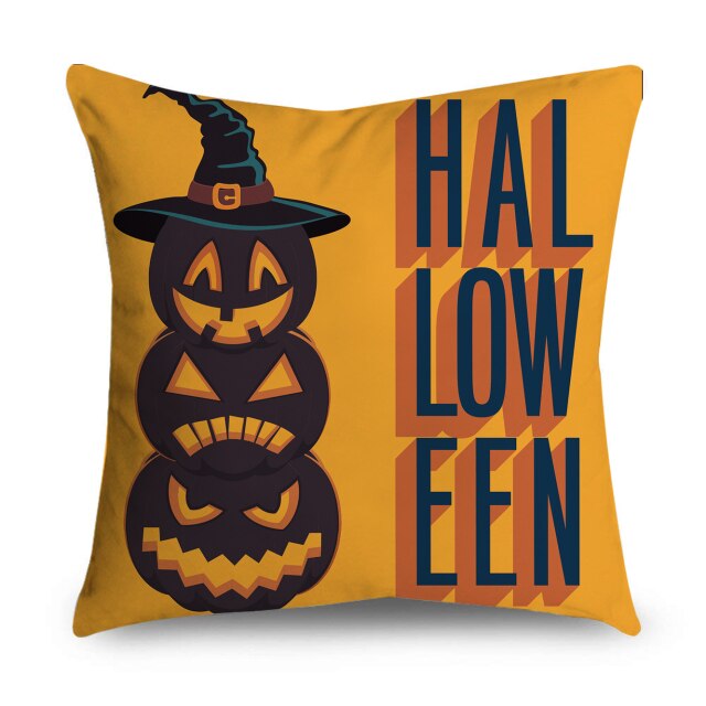 Halloween Pattern Cartoon Cushion Covers