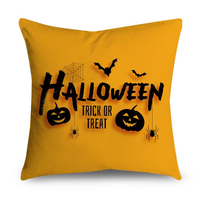 Halloween Pattern Cartoon Cushion Covers