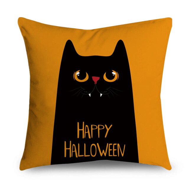 Halloween Pattern Cartoon Cushion Covers