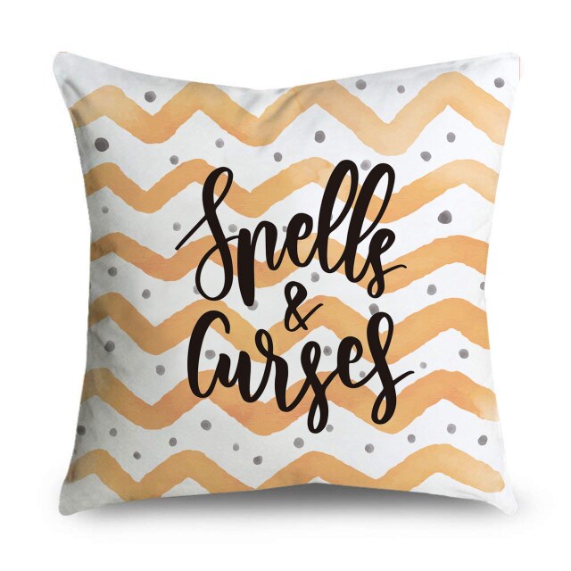 Halloween Pattern Cartoon Cushion Covers