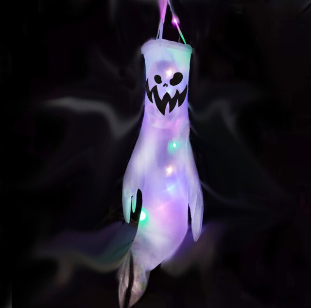 LED Light Gypsophila Ghost For Halloween