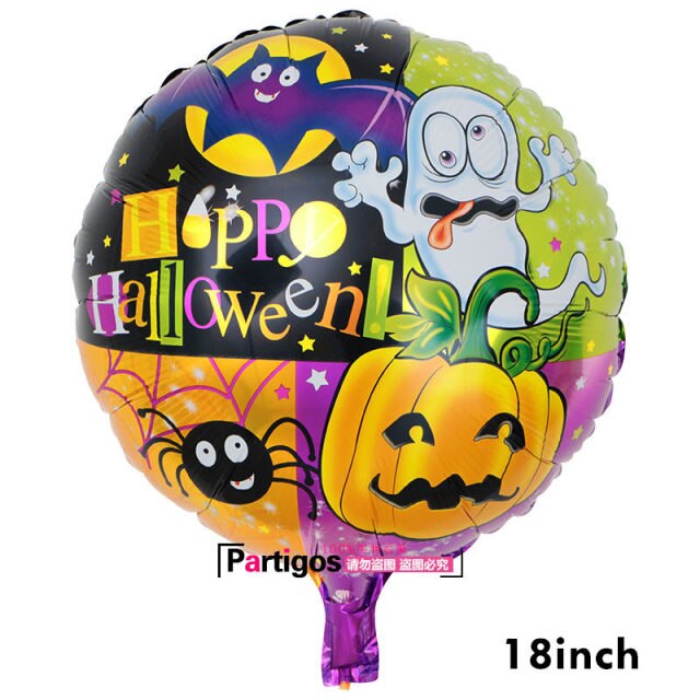 Foil Balloon Set For Halloween