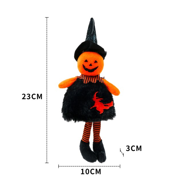 Hanging Doll Ornaments Pumpkin For Halloween