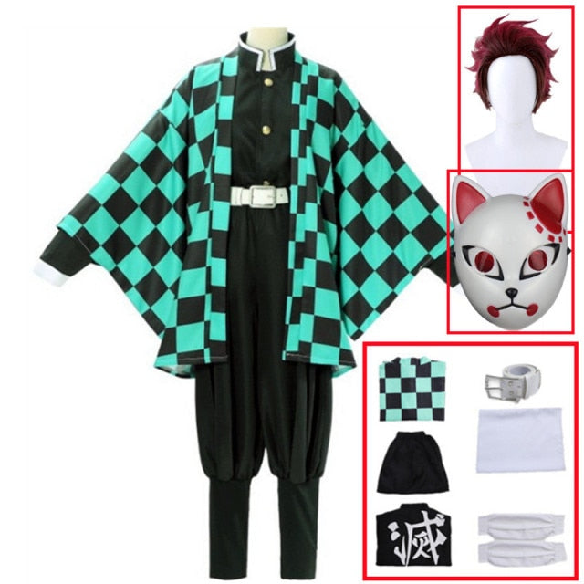 Demon Slayer Kimetsu Costume For Halloween