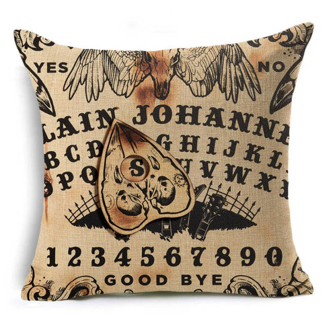 Halloween retro pattern Cushion Cover