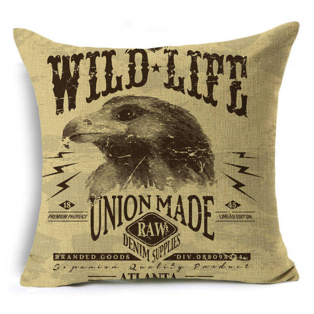 Halloween retro pattern Cushion Cover