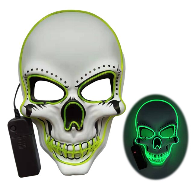 Halloween Skeleton LED Mask For Kids
