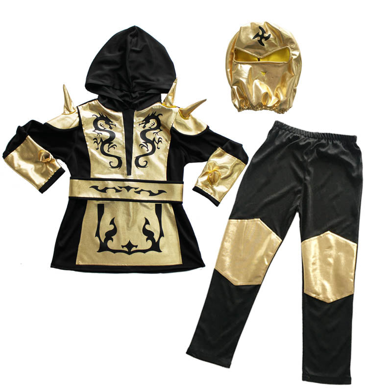Ninja Cosplay Boys Girls Halloween Children Dress
