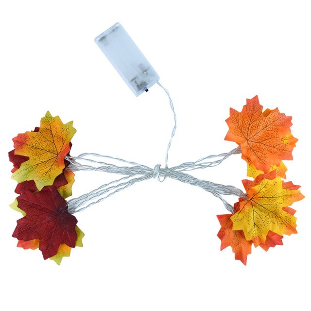 Autumn Maple Leaves Light Garland Decoration