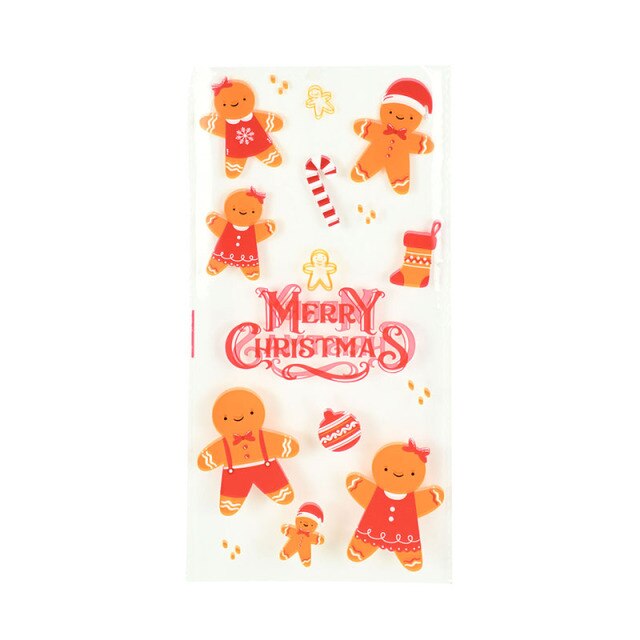 Plastic Bags for Presents Candies Cookies