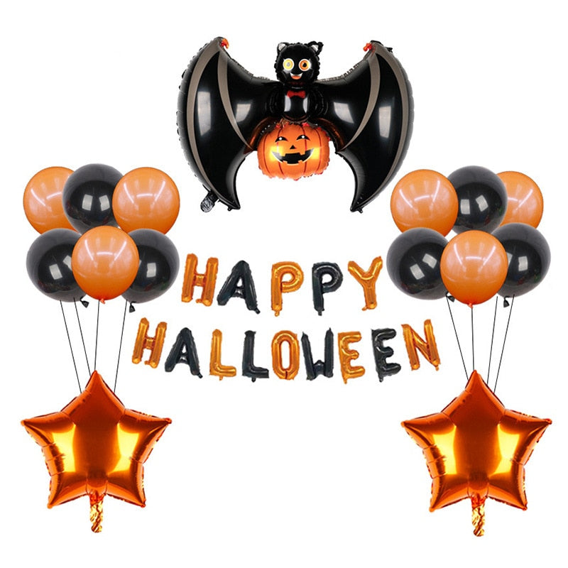 Pumpkin Ghost Aluminum Foil Balloons For Festival