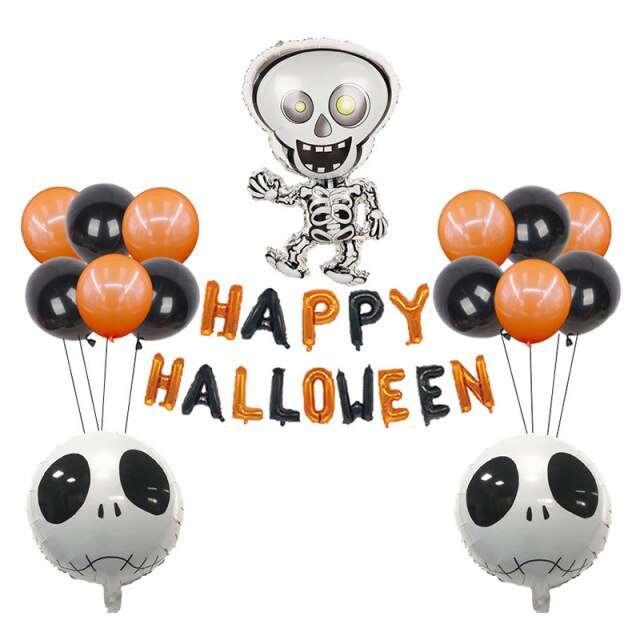 Pumpkin Ghost Aluminum Foil Balloons For Festival
