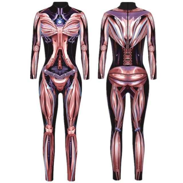 Sexy Slim Robot Costume
