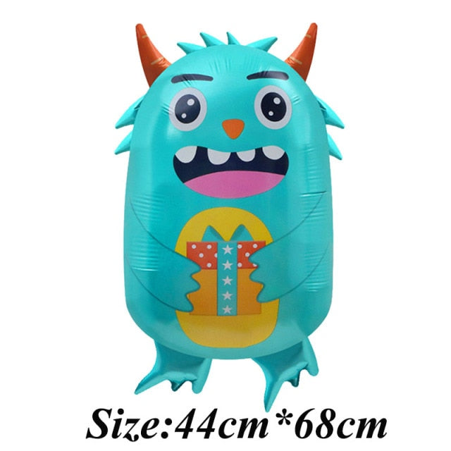 Cartoon Alien Foil Monster Helium Balloon
