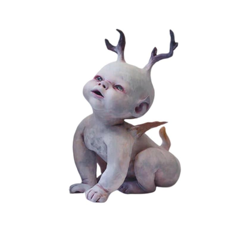 Scary Resin Statue For Halloween