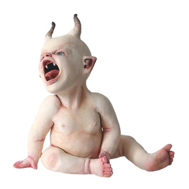 Scary Resin Statue For Halloween