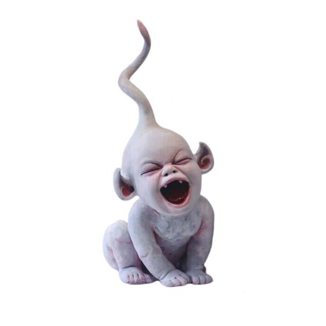 Scary Resin Statue For Halloween