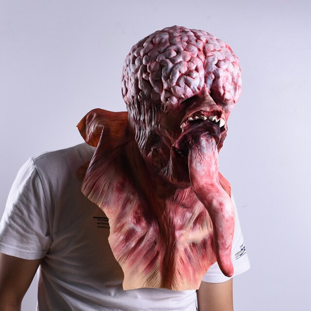Long Tongue Horror Halloween Mask