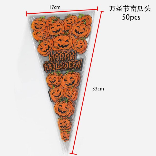 Candy Bag For Halloween Or Christmas Party