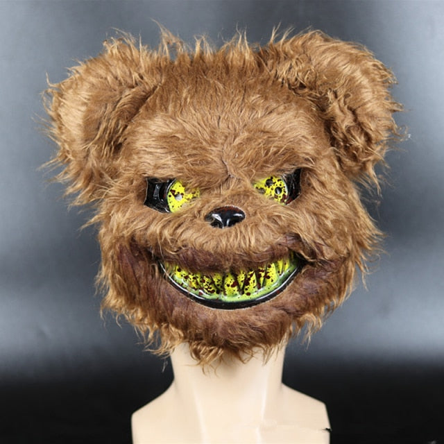 Wild Wolf Halloween Mask Bloody Bunny Killer