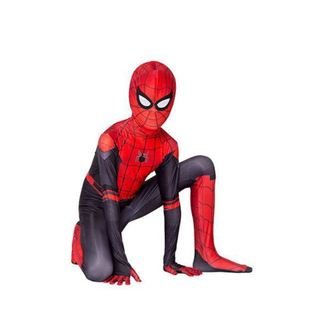 Superhero Spiderman Costume Bodysuit