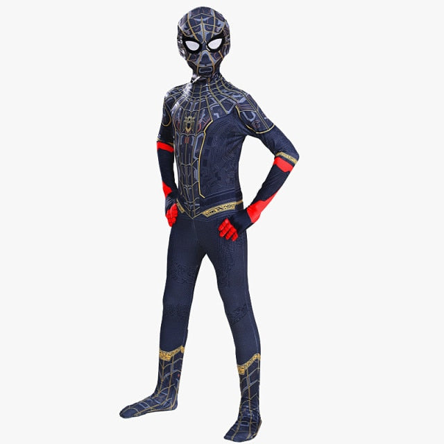 Superhero Spiderman Costume Bodysuit