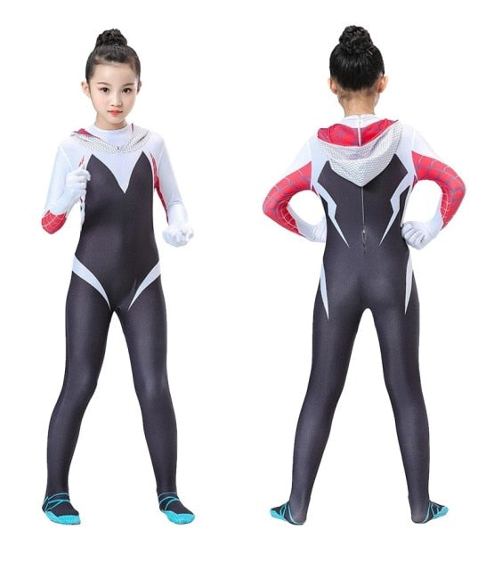 Superhero Spiderman Costume Bodysuit
