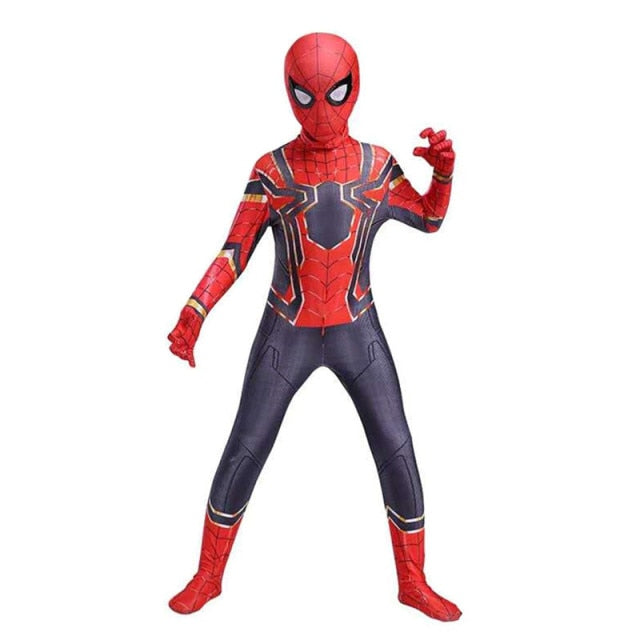 Superhero Spiderman Costume Bodysuit