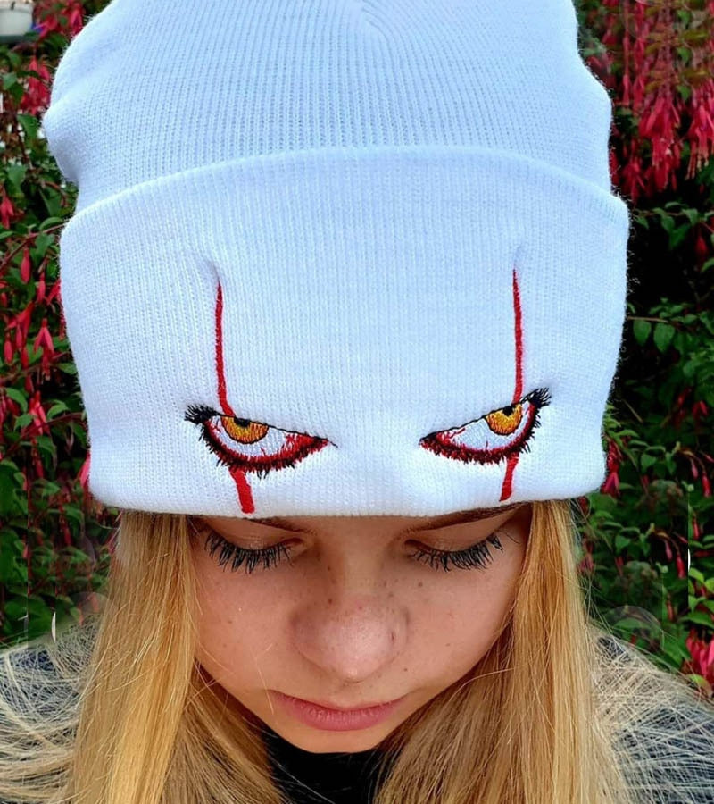 Embroidered Woolen Beanies Hat
