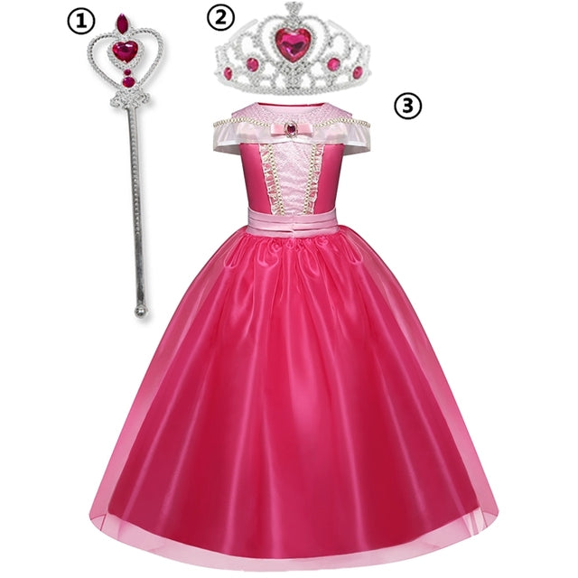 Girl Princess Cosplay Dress Drama Disguise Halloween Costumes