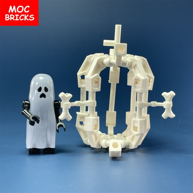 Luminous Ghost Skeleton Assembly Figurine