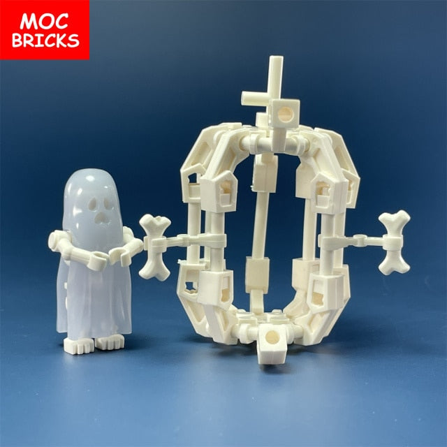 Luminous Ghost Skeleton Assembly Figurine