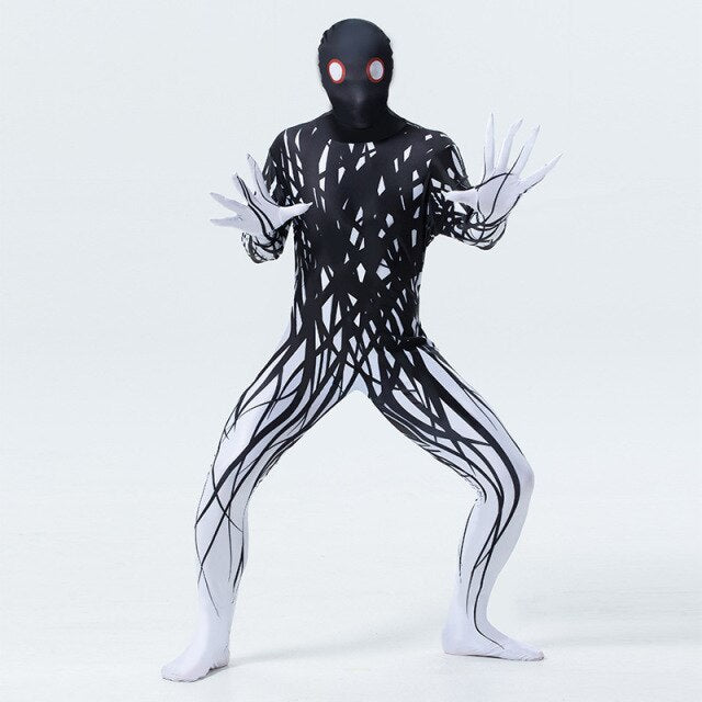 Halloween Terror Ghost Skull Cosplay Costume