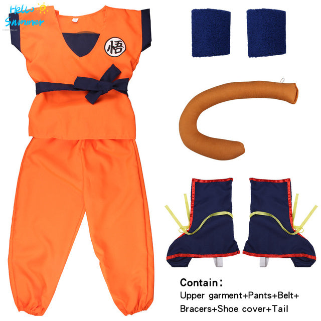 Kids' Goku Costume For Halloween