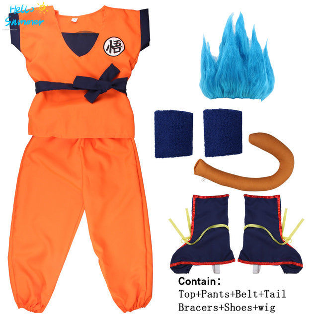Kids' Goku Costume For Halloween