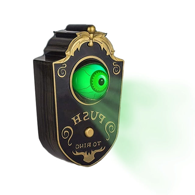 Halloween Lightup Eyeball Doorbell with LED