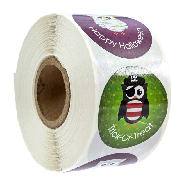 Cute Happy Halloween Stickers