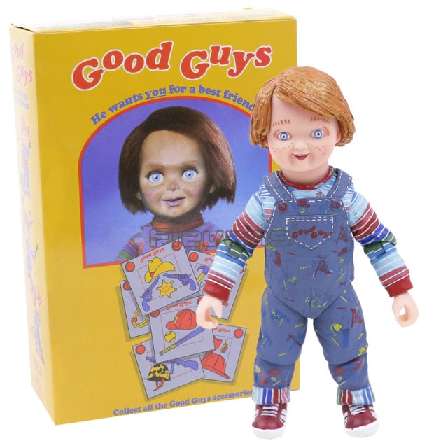 Scary Killer Kid With Knife Figurine