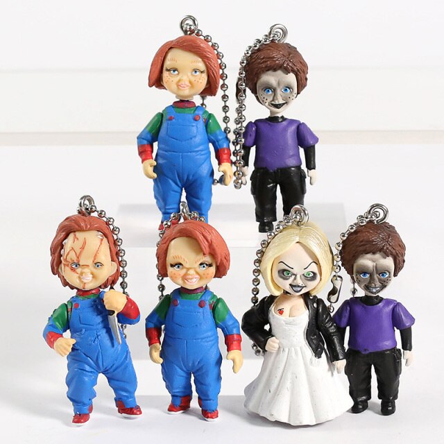 Scary Killer Kid With Knife Figurine
