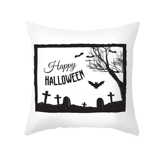 Ghost Halloween Decoration for Home Pillowcase