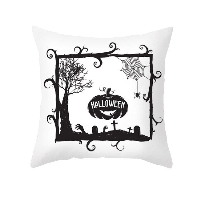 Ghost Halloween Decoration for Home Pillowcase