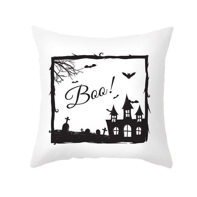Ghost Halloween Decoration for Home Pillowcase