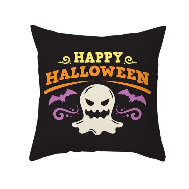Ghost Halloween Decoration for Home Pillowcase